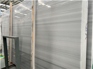 Turkey Bianco Olimpico Striata Marble Slab