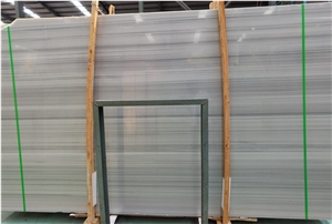 Turkey Bianco Olimpico Striata Marble Slab
