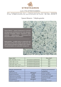 Mojito Granite Tiles & Slabs