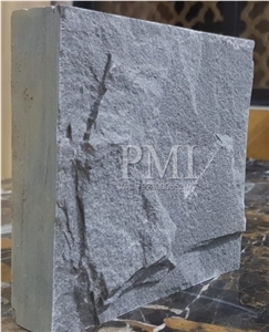 Gray Cobble Stone In Flamed, Natural Split And Honed Finish