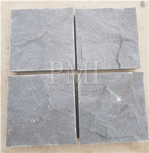 Gray Cobblestone, Pavers 10X10x10cm, Custom Sizes Flamed/Honed 