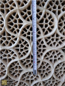 White Limestone Jali For Exterior 