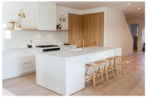 Caesarstone Fresh Concrete Quartz Kitchen Countertop