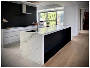 Neolith Calacatta Sintered Stone Kitchen Countertop