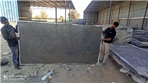 Silver Grey Slate Slabs