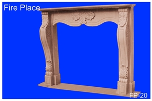 Modern Fireplace With Hand Carvings Limestone Modern Fireplace With Hand Carvings Limestone