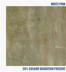 Multi Pink Natural Slate