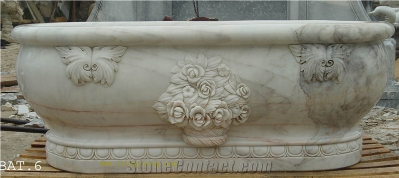 Outdoor Planters With Carvings