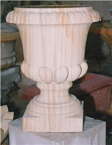 Patio Planters- Sandstone Flower Pots