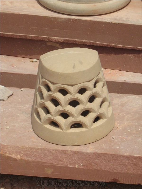 Sandstone Garden Lamps, Stone Lanterns