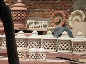 Sandstone Garden Lamps, Stone Lanterns