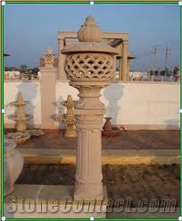 Sandstone Garden Lamps, Stone Lanterns