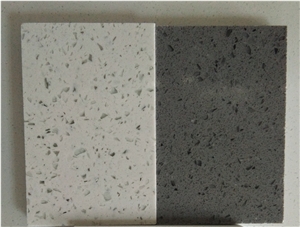 Artificial Marble Quartz White And Grey Factory Good Price