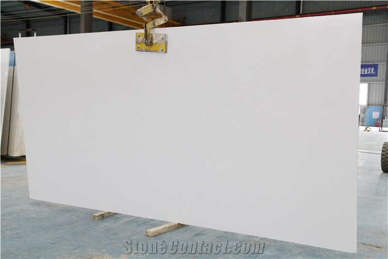 Artificial Marble Quartz White And Grey Factory Good Price