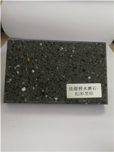 New Terrazzo Black Diamond Flooring Tile 600*600 800*800