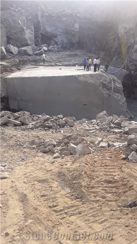 Jet Black Granite Quarry