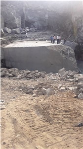 Jet Black Granite Quarry