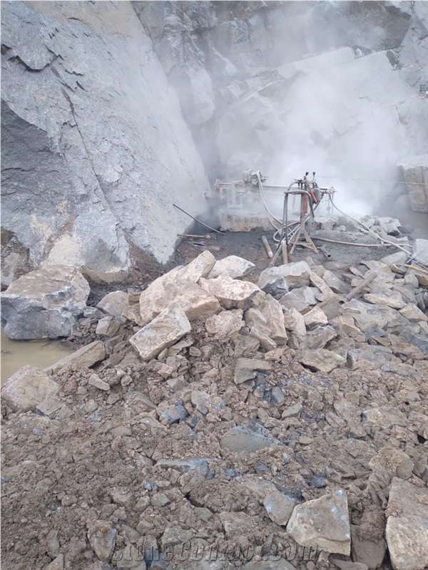 Jet Black Granite Quarry