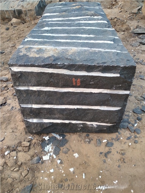 Jet Black Granite Quarry
