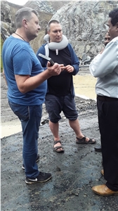 Jet Black Granite Quarry