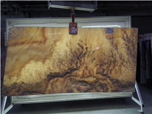 Honey Onyx Cross Cut Slabs