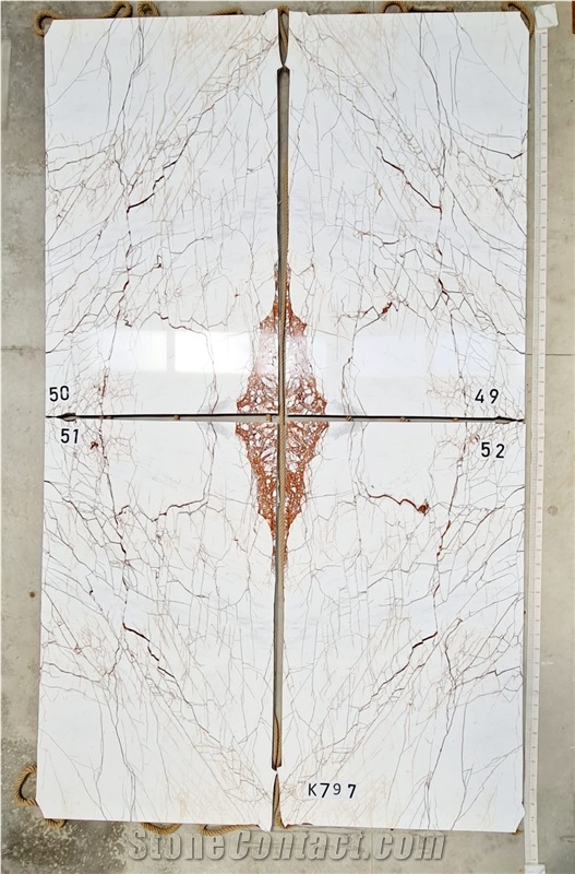 ROSSO VENATO Dolomite Spider Marble