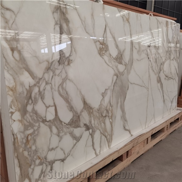 Artificial Calaeatta Gold Super Thin Sintered Stone Slab
