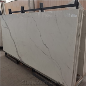Artificial Stone Calaeatta White Porcelain Slab Wholesale 