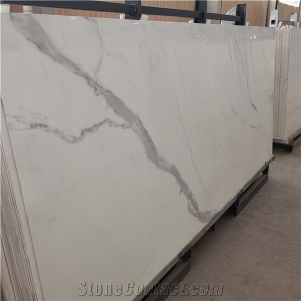 Artificial Stone Calaeatta White Porcelain Slab Wholesale 