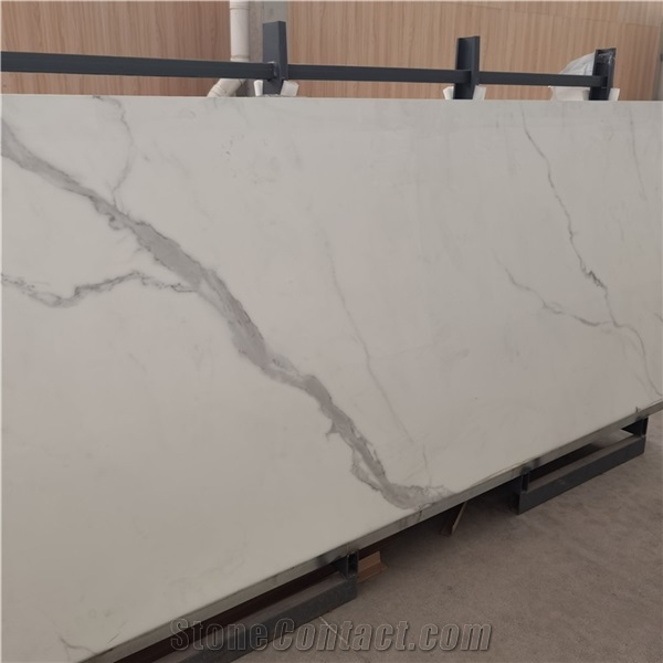 Artificial Stone Calaeatta White Porcelain Slab Wholesale 