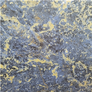 Blue Sintered Stone For Interior Home White Big Slab