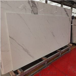 Porcelain Slab Artificial Calacatta Slab Tiles Decoration