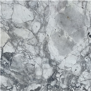 Brazilian Super White Grey Marble Slab For Hotel Design Brazilian Super White Grey Marble Slab For Hotel Design