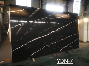Artificial Black Calacatta Quartz