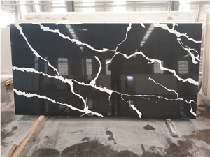 Artificial Black Calacatta Quartz