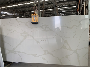 Artificial Calacatta Golden Quartz Slabs