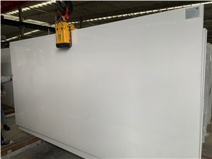 Artificial Pure White Quartz Slab