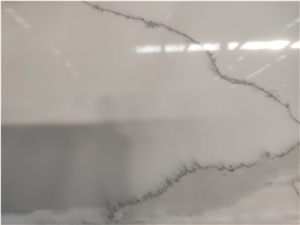 Artificial Quartz Calacatta Classic  Slab Stone Luxury A1801