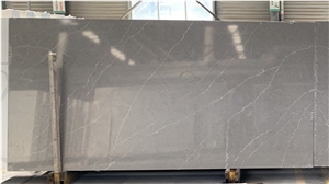 Artificial Quartz Slab Silver Grey 