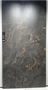 Black Marble Sintered Stone Slabs