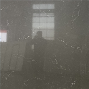 Cafe Artificial Quartz Slab Emperador 
