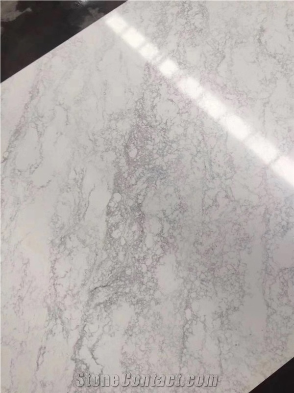 Calacatta Artificial Stone For Kitchen Top Manufacture