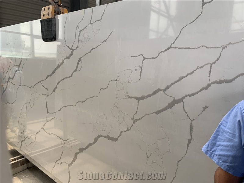 Engineer Stone Calacatta Laza  Slabs