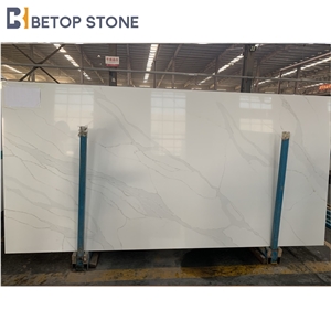 Factory Price New Calacatta Golden Quartz A1804C Slab&Tiles Factory Price New Calacatta Golden Quartz A1804C Slab&Tiles