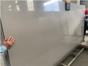 Grey Color Quartz Slabs Marble Looks