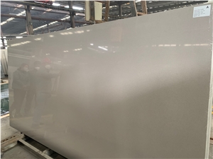 Grey Color Quartz Slabs Marble Looks