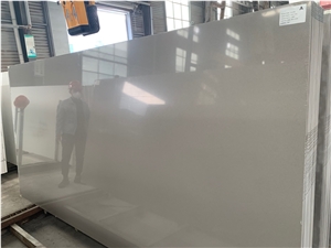 Grey Color Quartz Slabs Marble Looks