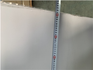 Pure White Arificial Quartz Slabs Engineered Stone