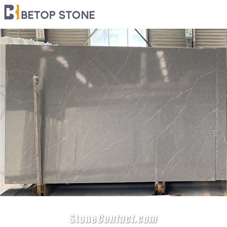 Silver Grey Artificial Quartz