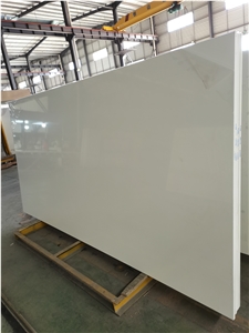 Super White Quartz Slabs Engineer Stones